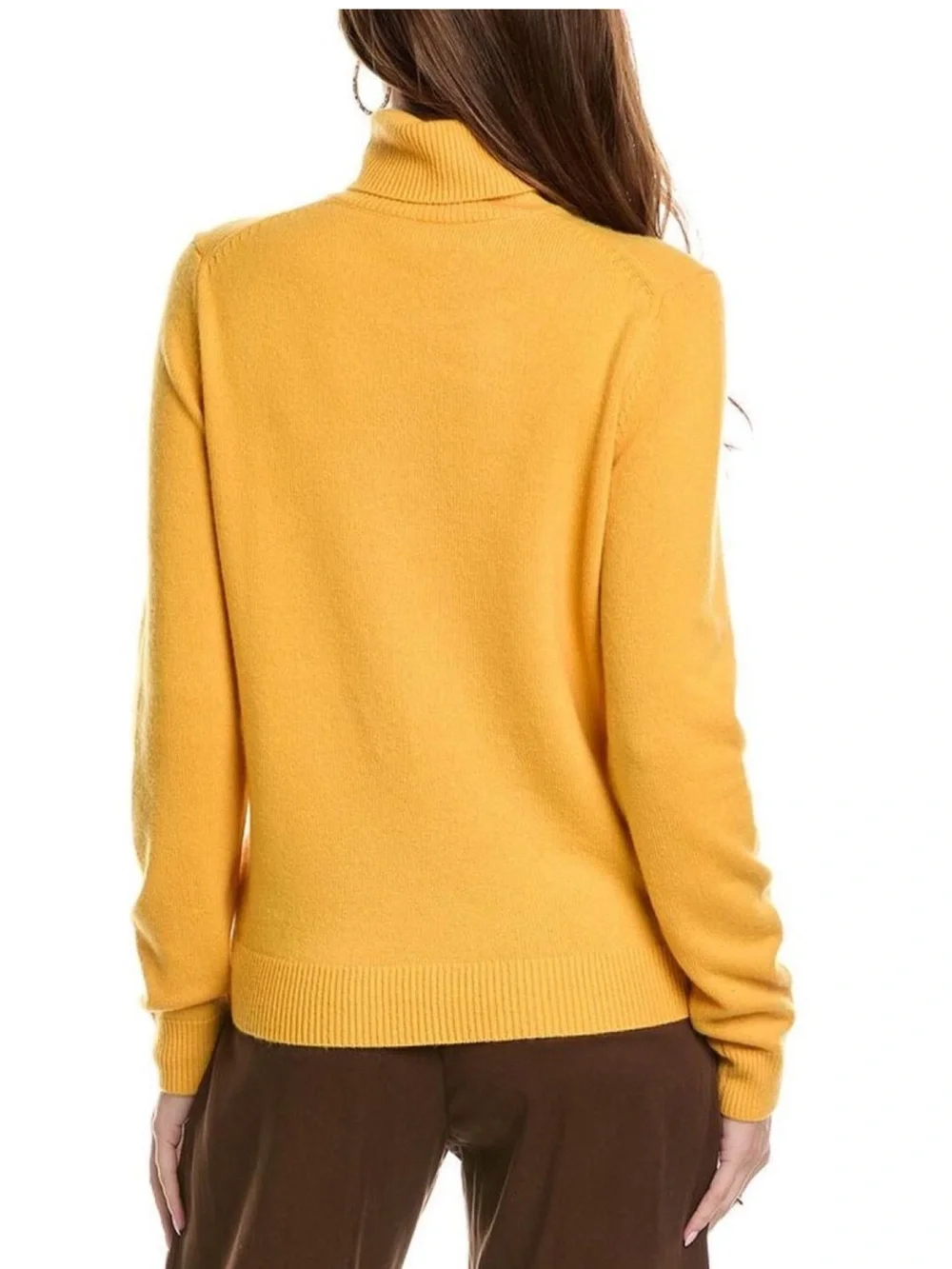 Michael Kors Collection Joan Turtleneck Cashmere Sweater, Size XL fits to 2X